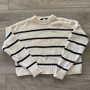 Jenni Kayne Chloe Striped Crewneck